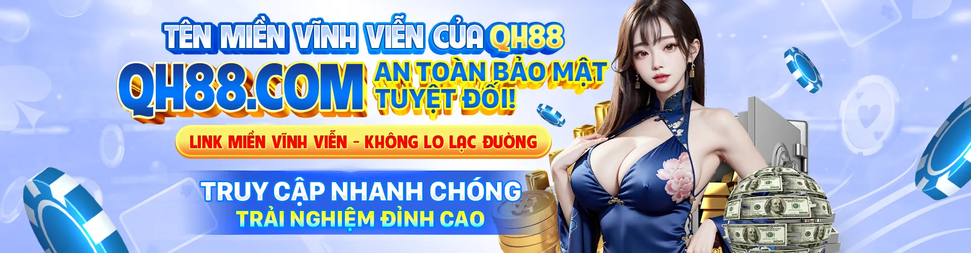 Hình ảnh giới thiệu câu chuyện thương hiệu 456win clup với nền xanh hiện đại